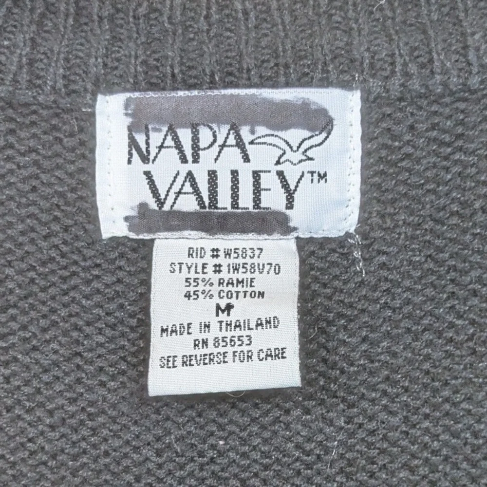 Napa Valley Knit Vest Women's‎ Medium Colorful Patchwork Retro Heart Vtg 90s